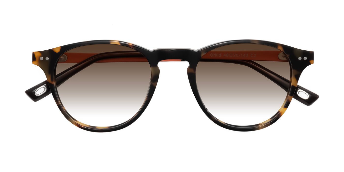 Orkid - Tortoise/Orange Gradient Sunglasses