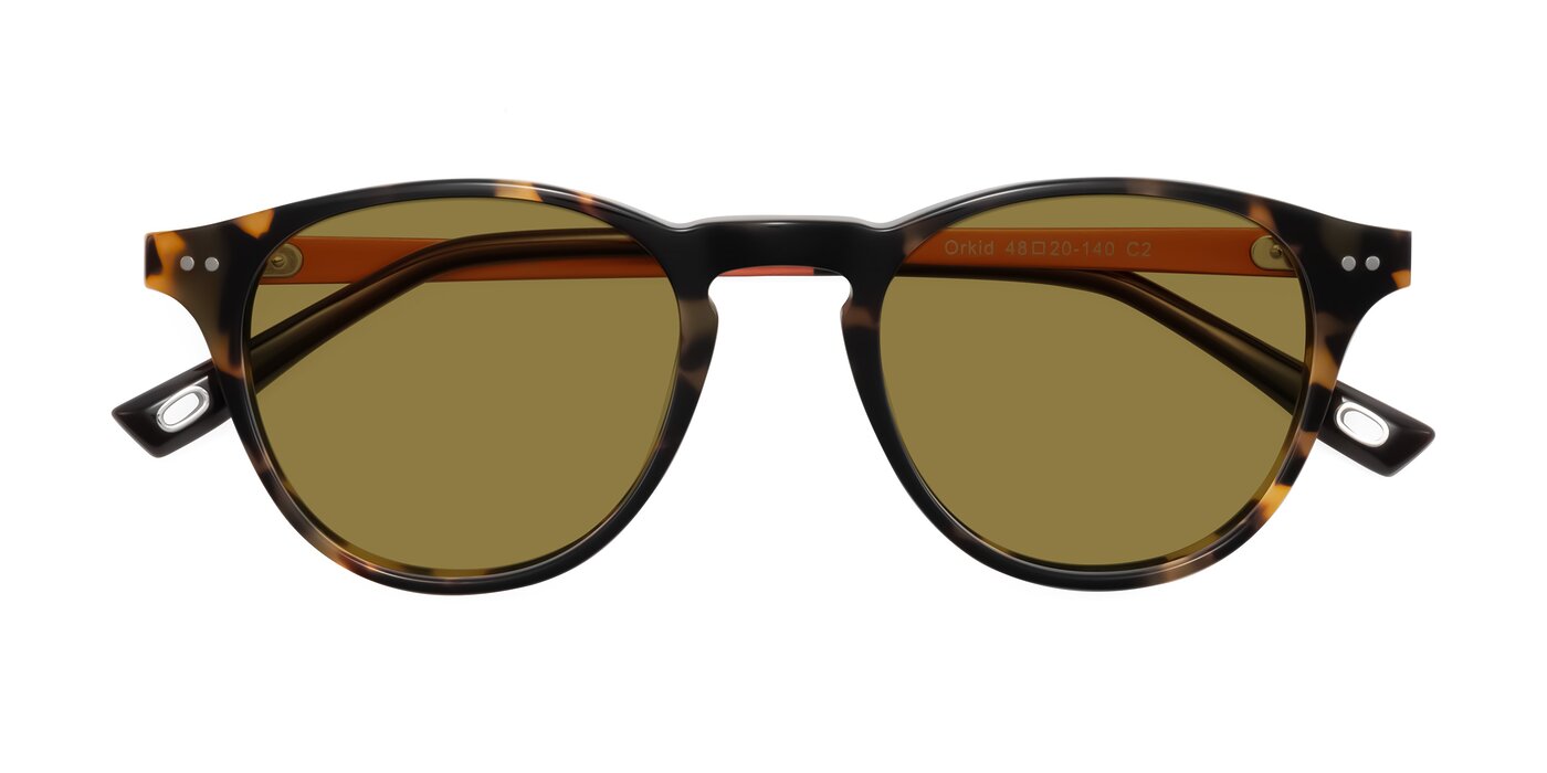 Orkid - Tortoise/Orange Polarized Sunglasses