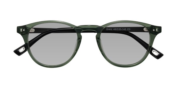 Front of Orkid in Green/Black