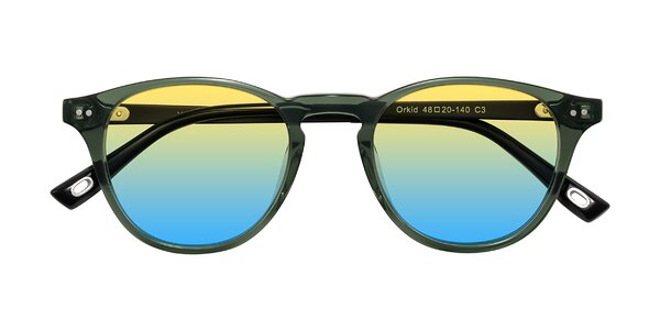 Front of Orkid in Green/Black