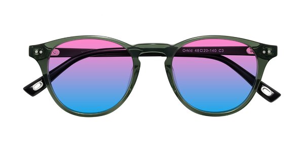 Front of Orkid in Green/Black