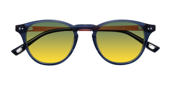 Front of Orkid in Blue/Orangle