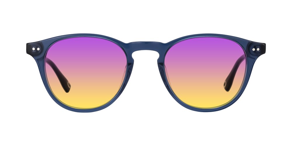 Orkid - Blue/Orangle Gradient Sunglasses