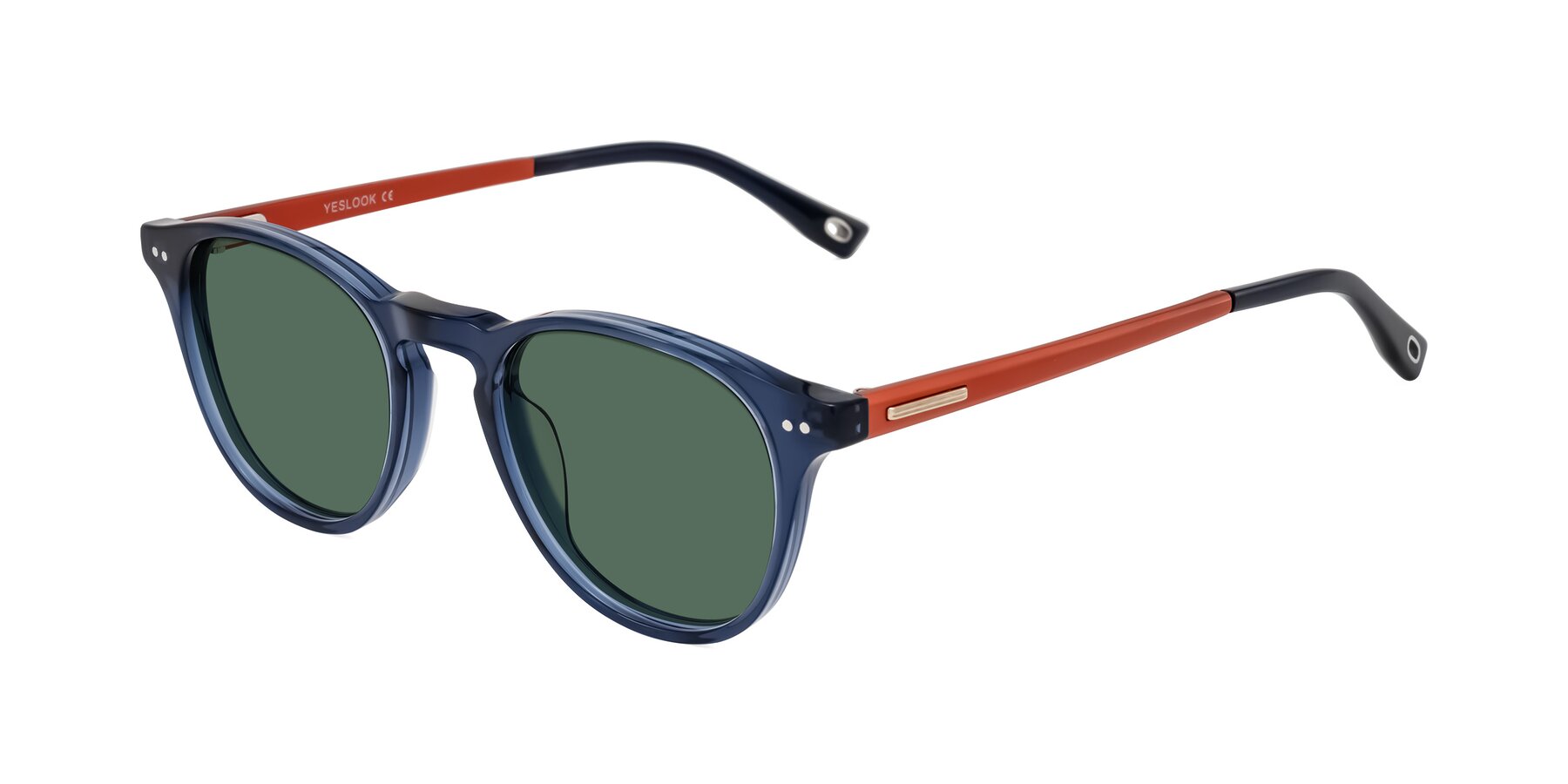 Angle of Orkid in Blue/Orangle with Green Polarized Lenses