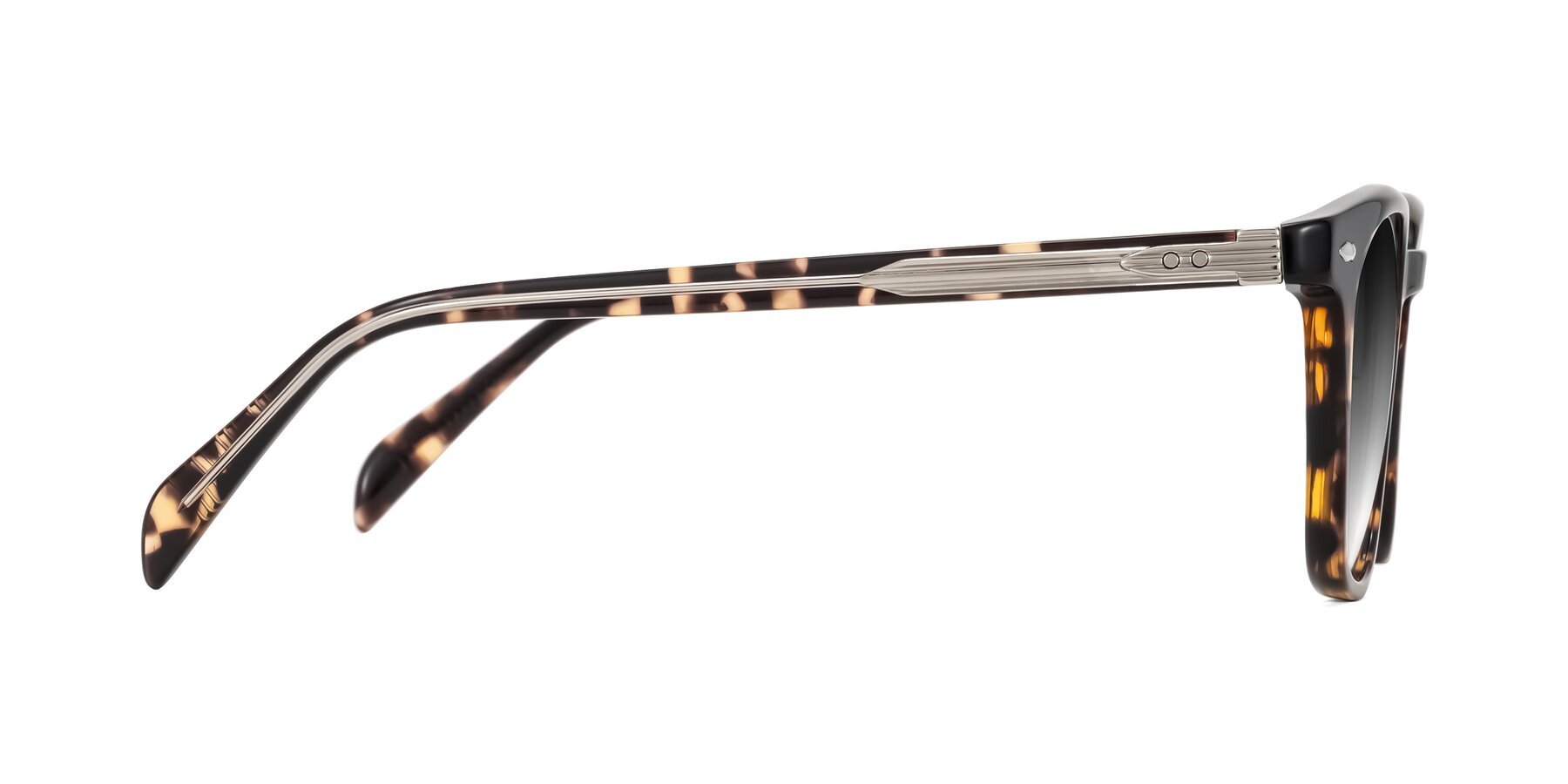 Side of Palu in Tortoise with Gray Gradient Lenses