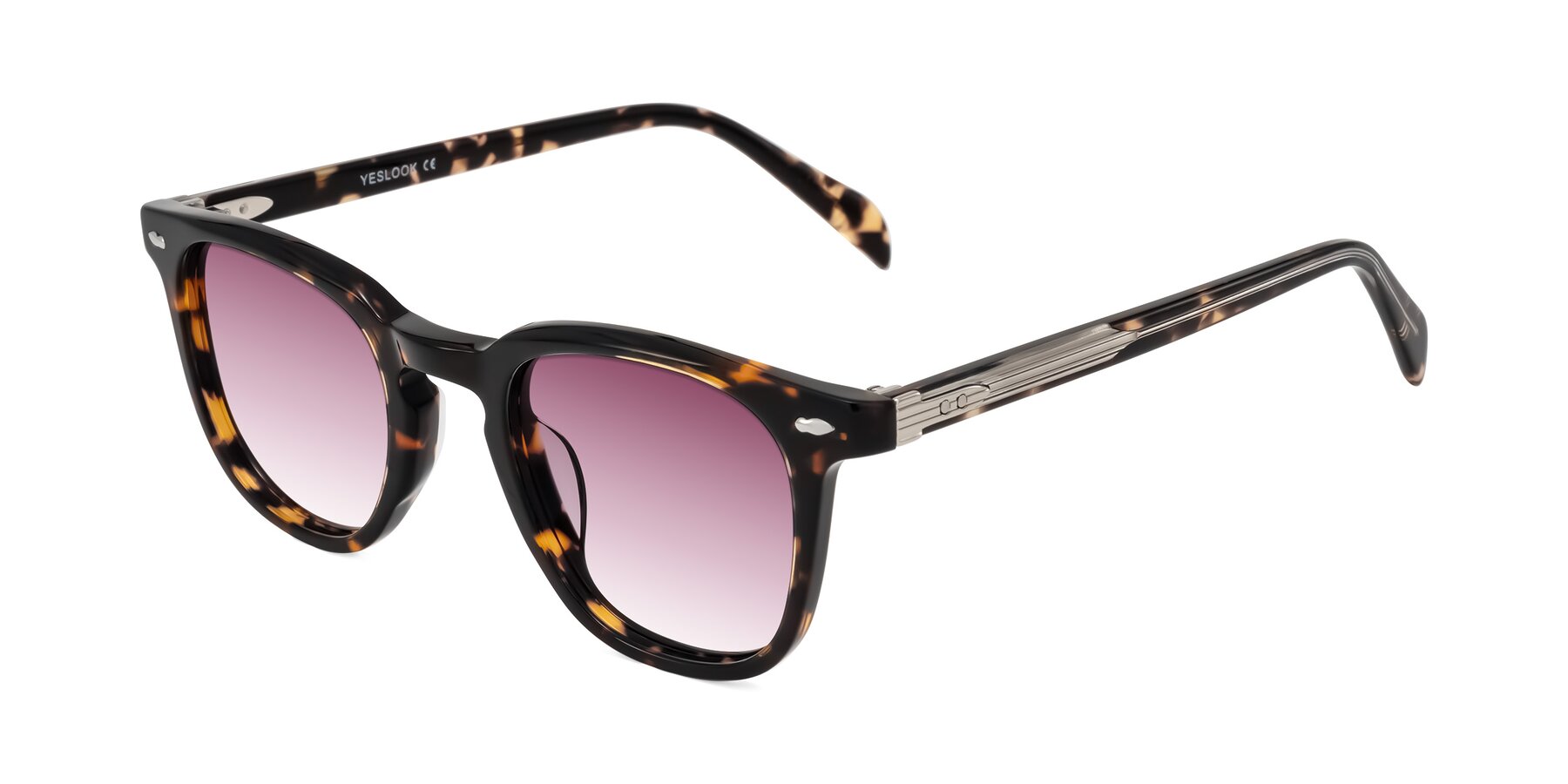 Angle of Palu in Tortoise with Wine Gradient Lenses