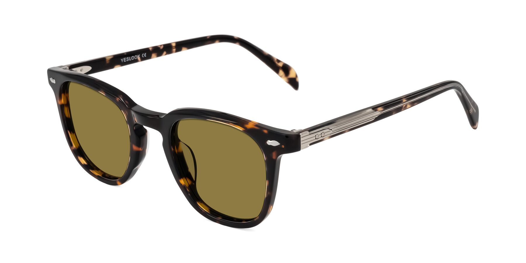 Angle of Palu in Tortoise with Brown Polarized Lenses
