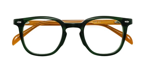 Front of Palu in Emerald Green/Honey