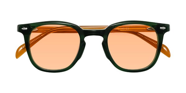 Front of Palu in Emerald Green/Honey