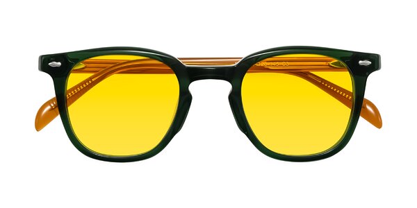 Front of Palu in Emerald Green/Honey