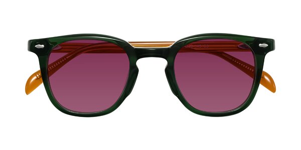 Front of Palu in Emerald Green/Honey