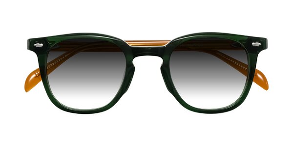 Front of Palu in Emerald Green/Honey