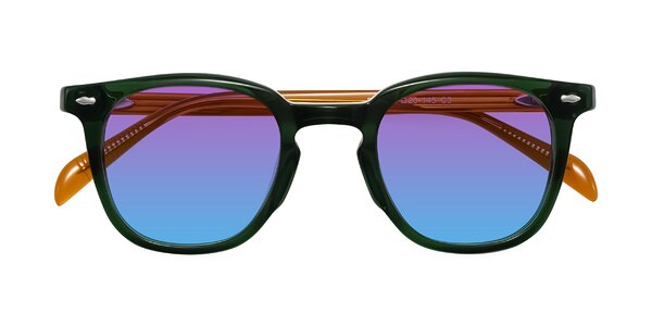 Front of Palu in Emerald Green/Honey