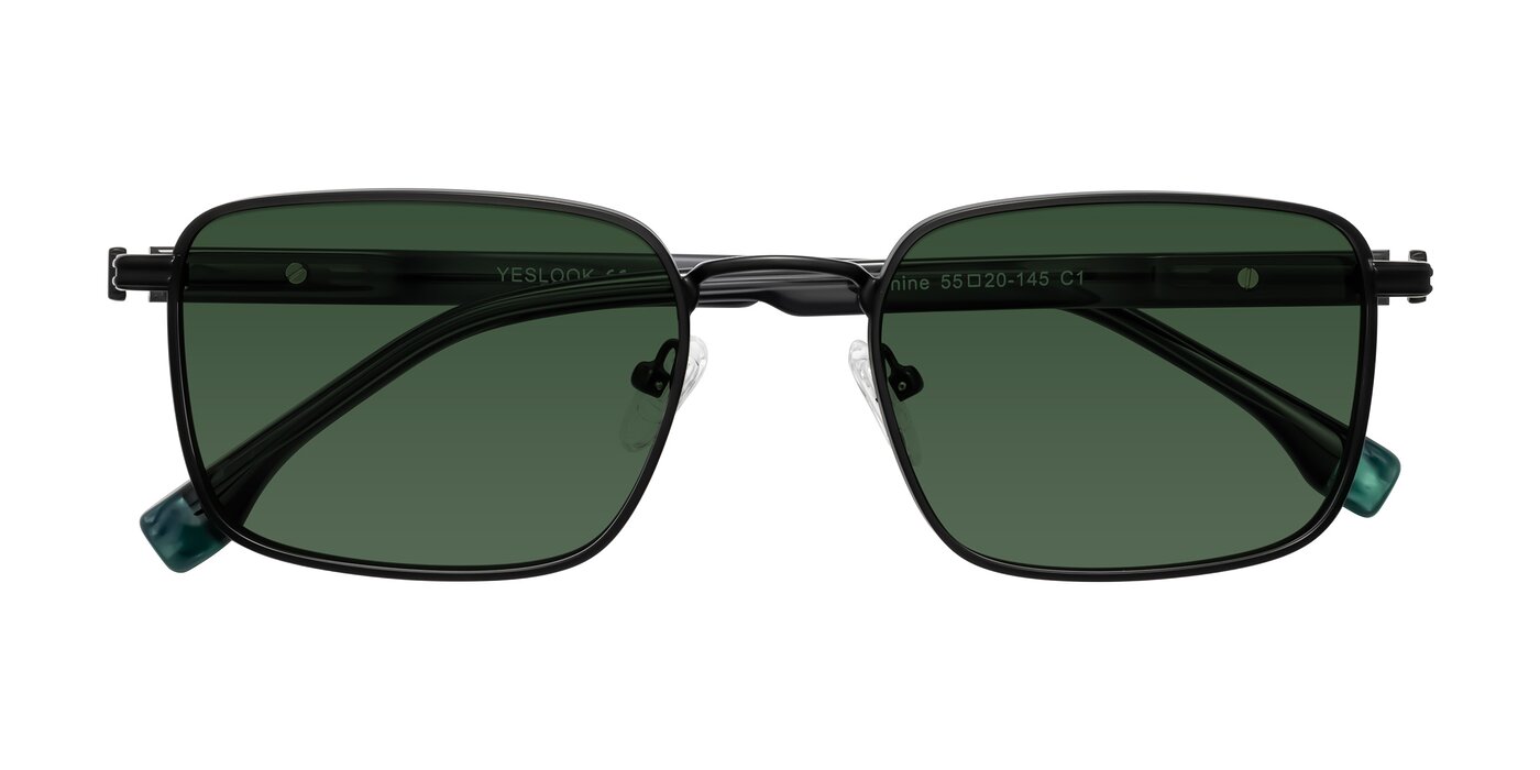 Rhine - Matte Black/Dark Gray Tinted Sunglasses