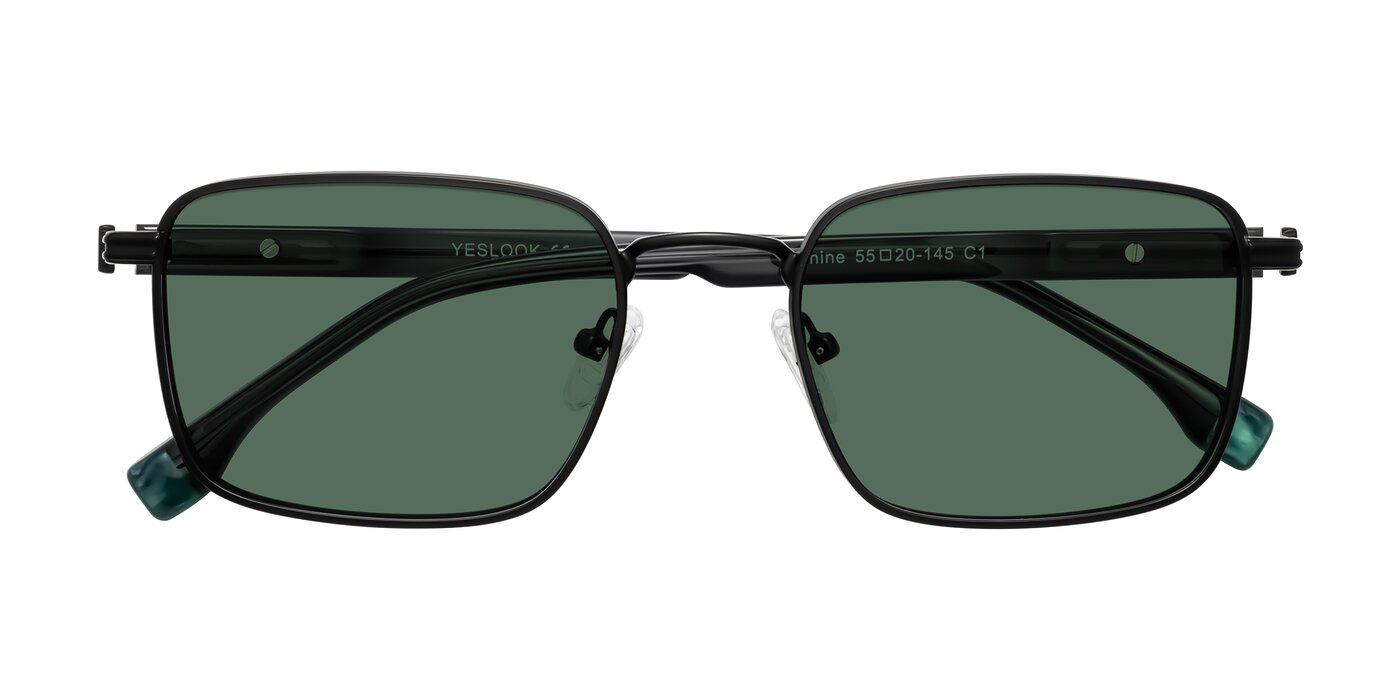 Rhine - Matte Black/Dark Gray Polarized Sunglasses