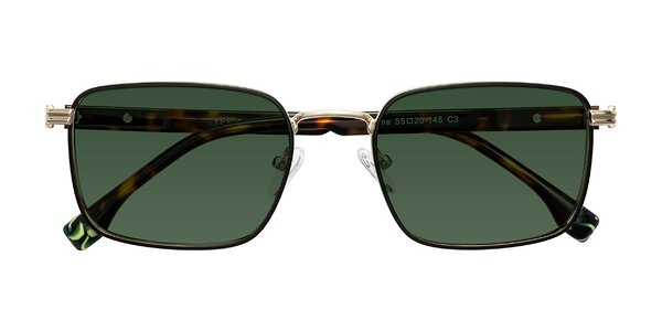 Front of Rhine in Black/Gold/Tortoise