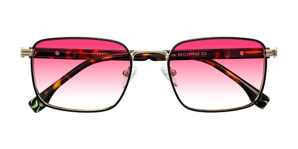 Front of Rhine in Black/Gold/Tortoise