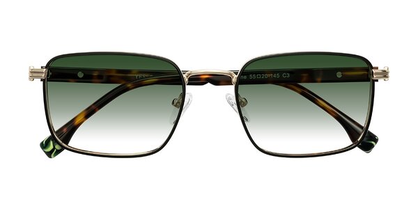 Front of Rhine in Black/Gold/Tortoise