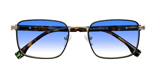 Front of Rhine in Black/Gold/Tortoise