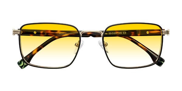 Front of Rhine in Black/Gold/Tortoise