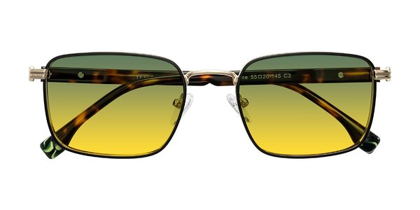 Front of Rhine in Black/Gold/Tortoise