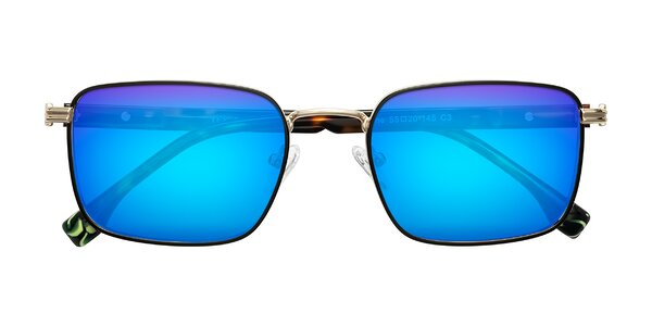 Front of Rhine in Black/Gold/Tortoise