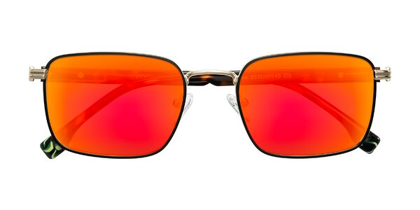 Front of Rhine in Black/Gold/Tortoise