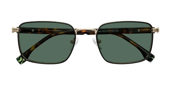 Front of Rhine in Black/Gold/Tortoise