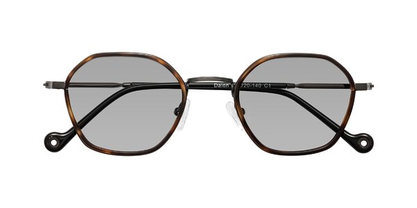 Front of Dalon in Tortoise/Gunmetal
