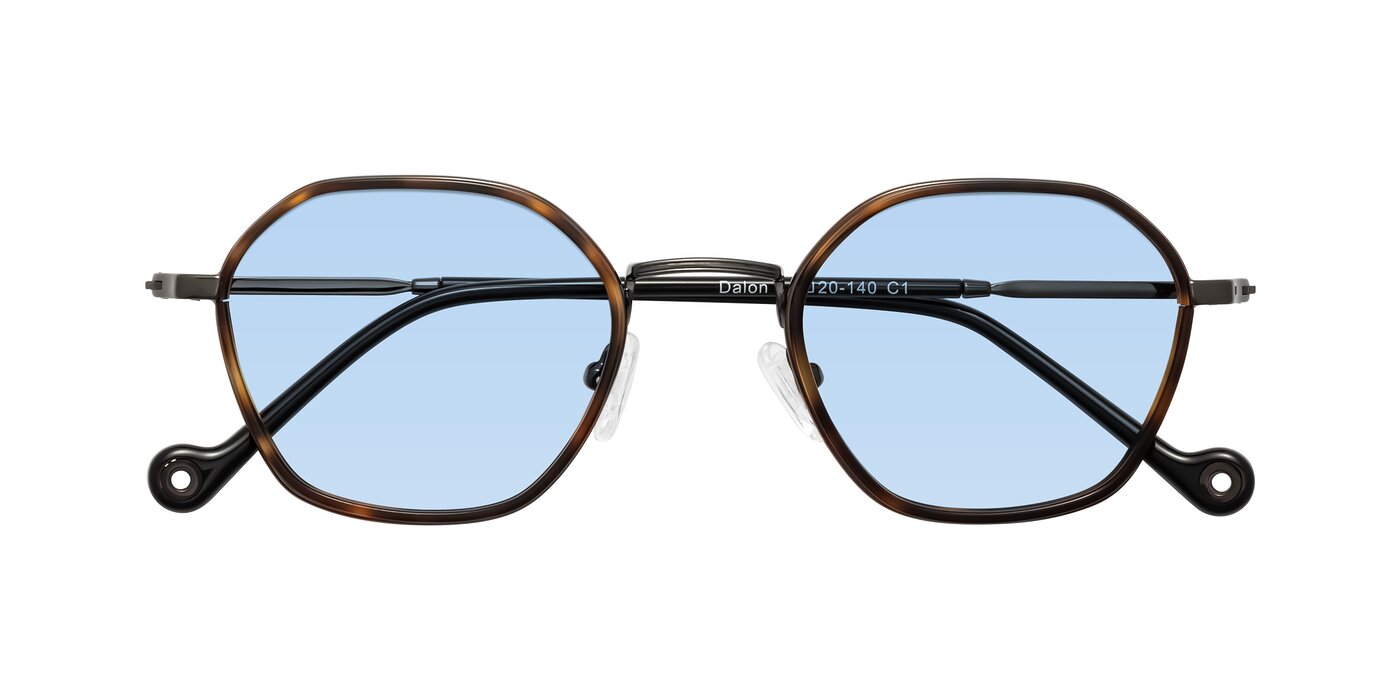 Dalon - Tortoise/Gunmetal Tinted Sunglasses