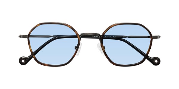 Front of Dalon in Tortoise/Gunmetal
