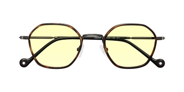 Front of Dalon in Tortoise/Gunmetal