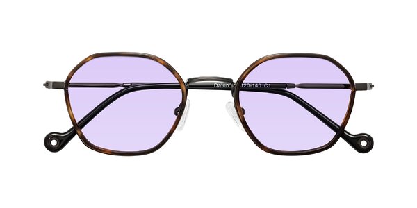 Front of Dalon in Tortoise/Gunmetal