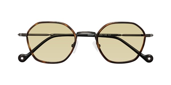 Front of Dalon in Tortoise/Gunmetal