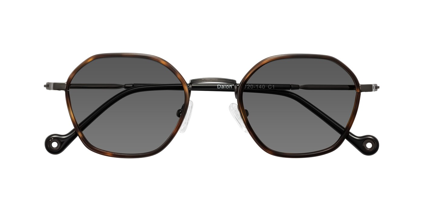 Dalon - Tortoise/Gunmetal Tinted Sunglasses