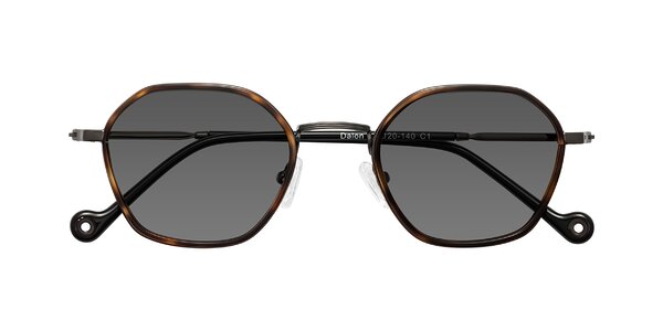Front of Dalon in Tortoise/Gunmetal