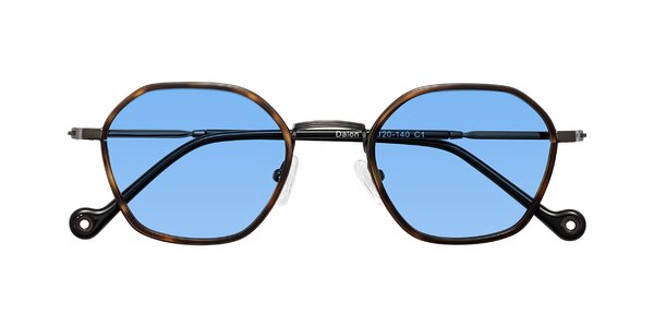 Front of Dalon in Tortoise/Gunmetal