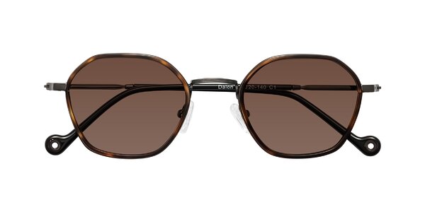 Front of Dalon in Tortoise/Gunmetal