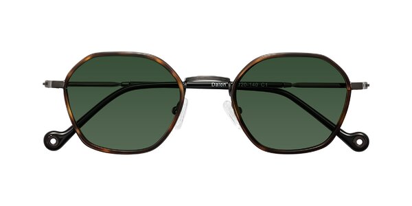 Front of Dalon in Tortoise/Gunmetal