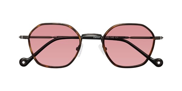 Front of Dalon in Tortoise/Gunmetal