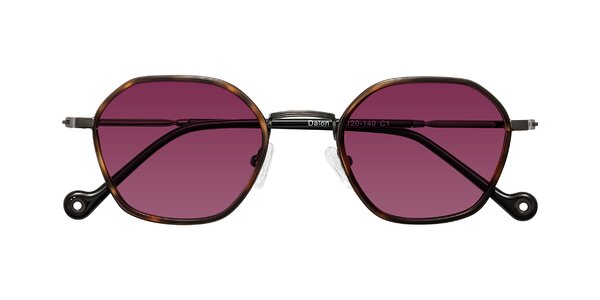 Front of Dalon in Tortoise/Gunmetal