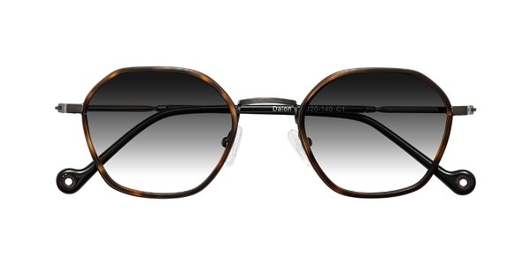 Front of Dalon in Tortoise/Gunmetal