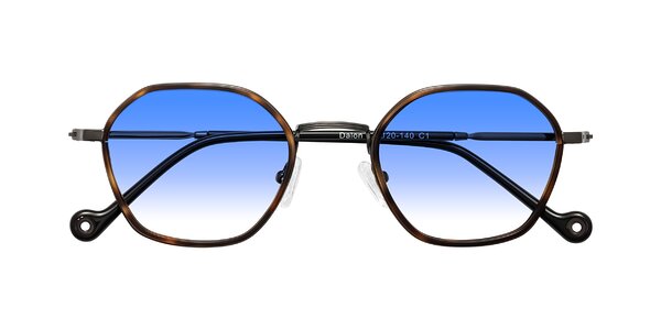 Front of Dalon in Tortoise/Gunmetal