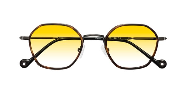 Front of Dalon in Tortoise/Gunmetal