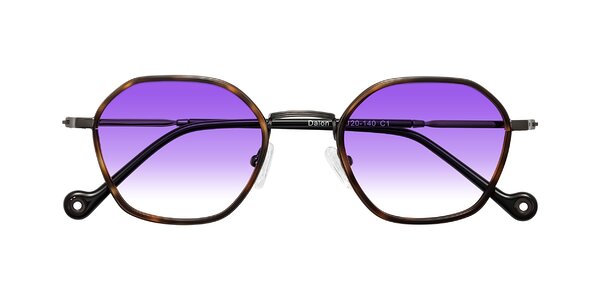 Front of Dalon in Tortoise/Gunmetal