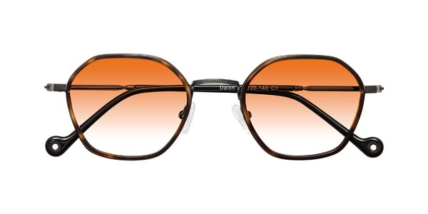 Front of Dalon in Tortoise/Gunmetal