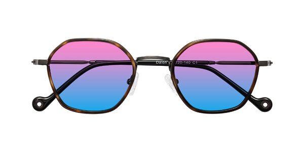 Front of Dalon in Tortoise/Gunmetal