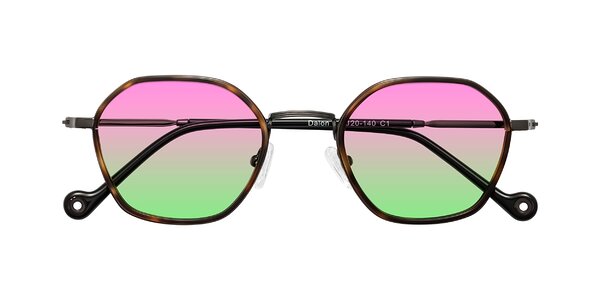 Front of Dalon in Tortoise/Gunmetal