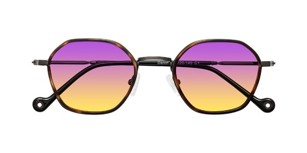 Front of Dalon in Tortoise/Gunmetal