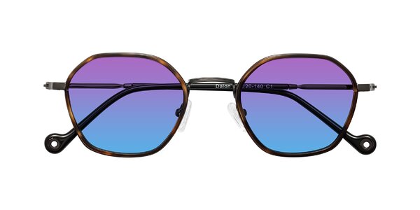 Front of Dalon in Tortoise/Gunmetal
